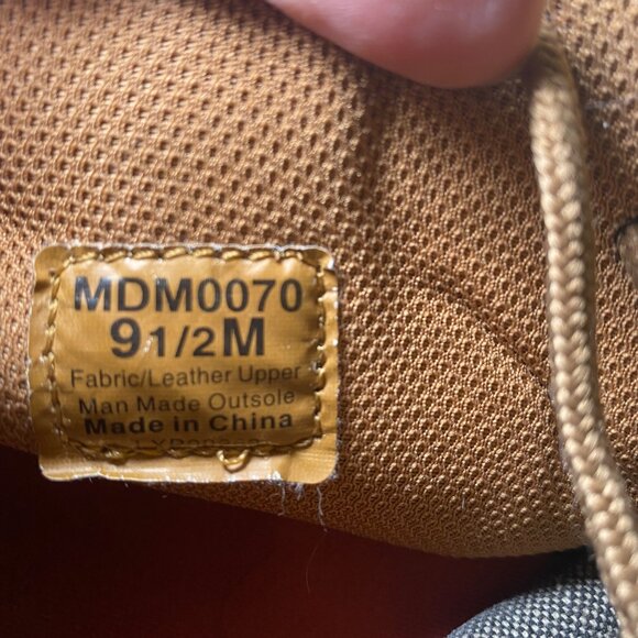 Twisted X Chukka Mens EcoTWX Casual Shoes Size 9.5M Brown/Gray Fabric & Leather - Picture 5 of 8